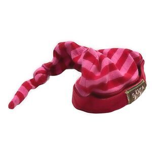 Gagou Tagou Striped Oversized Santa Infant Cap